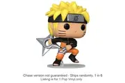 Naruto Uzumaki with Shuriken Pop! Vinyl Chase Ships 1 in 6