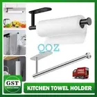 Paper Towel Holder Hanger Rack Kitchen Shelf Organizer Roll Cup Under Cabinet