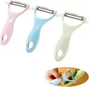 Potato Peelers 3 Pack, Fruit Peelers Potato Peeler, Cucumber, Apple Peelers for