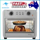NEW Healthy Choice Electric Convection Air Fryer 23L 1700W Fry Oven Silver