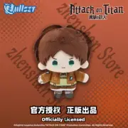 Official Stuffed Toy Attack On Titan Eren Jaeger Cotton Doll Pendant Gift 10cm