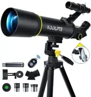 Telescope, 70mm Aperture 400mm AZ Mount Astronomical Refracting Telescopes (2...