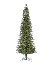 12ft Pre-Lit Natural Cut Narrow Jackson Pine
