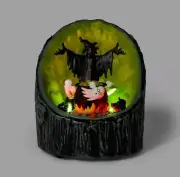 Hyde & Eek! Boutique Halloween Animated Witch Ghost Cauldron Scene New