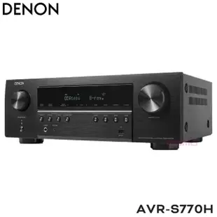 【DENON 天龍】DENON AVR-S770H 7.2聲道8K家 庭劇院環繞擴大機(家庭劇院)