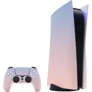 Solids PS5 Bundle Skin - Rose Quartz & Serenity Ombre