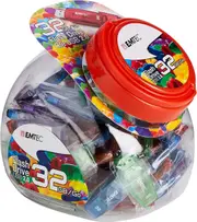 Emtec 32GBUSB Candy Jar 80pces USB 2.0 Flash Drive Mixed colours
