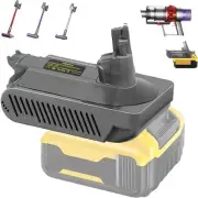 Adapter for Dewalt 20V Li-ion Battery Convert to for Dyson V10 Vacuum Cleaner