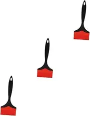 3pcs Grill Brush Basting Brush Oil Sauce Brush Large BBQ Pastry Brush Kitchen Cooking Brush Baking Brush Barbecue Oil Brush Barbecue Brush Barbeque Oil Brush Silicone Brush Plastic