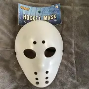 Friday The 13th Face Mask Costume Jason Voorhees Halloween Hockey Scary NWT New