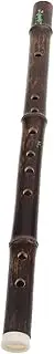LIGHTAOTAO Handmade Chinese Bamboo Flute Six-hole Ethnic Wind Instrument Tuning Portable Design for Beginners Professionals Elegant Minimalist Look Rich Sound