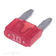 Narva Automotive Fuses - Mini Blade, 10 Amp, 50 Pack