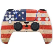 Countries of the World PS5 Controller Skin - Distressed American Flag