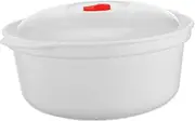 iplusmile Microwave Rice Cooker Versatile Cooking Container for Rice Vegetables Porridge Safe Microwave Cookware for Home Use Steamer Bowl with Lid