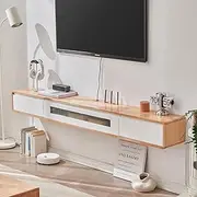 Wall Shelf Floating Shelf Wall mounted TV Cabinet Multimedia Storage Shelf TV Stands TV Console Corner Shelves Wall Unit Decor Wall Cabinet Bedroom Living room Office Display Shelf TV board Book Shelf