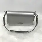 Coach Andrea SMALL Shoulder Bag In Smooth Leather/Silver/Light Silver CW023 NWT