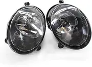 Car Fog Lamp Assembly For A6 C6 2005 2006 2007 2008 2pcs 12V Left/Right Car Fog Light Halogen Foglamps 55W Fog Lamp 4F0941699 4F0941700 Front Bumper Fog Light