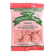 Organic Lewis Confectionery Yoghurt Frogs Strawberry - Fresh, healthy organic delivery | Doorstep Organics