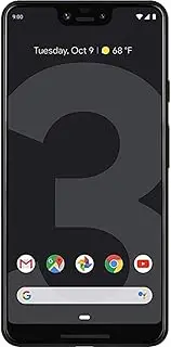 [Google] Pixel 3 XL (2018) G013C 128GB - 6.3" inch - Android 9 Pie - Factory Unlocked 4G/LTE Smartphone - International Version (Just Black)