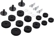 Yardwe 1 Set Durable Drum Cymbal Felt Pads Antiskid Drum Clutch Accessories for Enhanced Sound Compatible