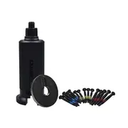 Lock Cylinder Puller Set Professional Locksmith Euro Cylinder Puller with Screws Door Lock Core Puller Tool Black