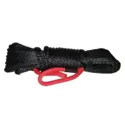 SaberPro Winch Extension Rope 20 Metres in Black 9500KG SBR-WERS