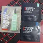 BIOTHERM 碧兒泉 極量緊膚藍藻全能精華1ML 男仕活泉抗油光保濕乳液1ML 男仕活泉酷涼保濕水3ML