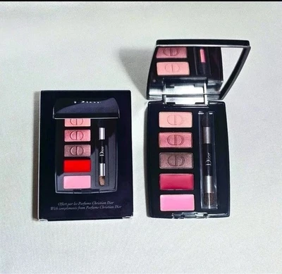 Dior Mini Palette Eyeshadow, Rouge & Addict Lipgloss Couture Colours Eyes & Lips