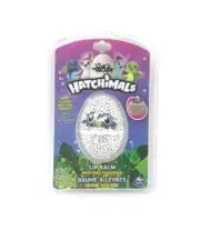 Hatchimals Lip Balm Mystery Flavor (White Shell w/ Purple Speckles)