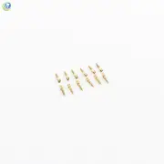 Dental Gold Plated Screw Posts Conical Cross Head Refill Size Medium 4 M4 12/Box