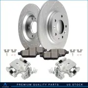 Rear Brake Caliper Rotors For Lincoln Zephyr MKZ Ford Fusion Mercury Milan Mazda (for: Mazda)