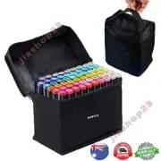 36-262Colour Brush Pens Set Dual Tips Soft Fine Art Markers Drawing Watercolour