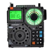 HanRongDa HRD-A320 Radio AIR FM MW SW VHF WB Multi-band Radio bluetooth Speaker Aviation Band Radio Portable 995 Channel