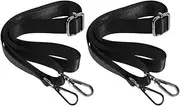 Elastic Horse Blanket Leg Straps 2pcs Comfortable Leg Straps for Horse Blankets Metal Buckle