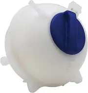GLEAVI Thermal Expansion Kettle Coolant Water Tank Radiator Covers Expansion Tank Overflow Reservoir Overflow Tank Abs White