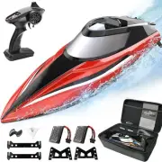 ALPHAREV RC Boats for Adults & Kids - R308 32+ KPH Fast Remote Control Boat f...
