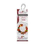 KitchenIQ FireWire Flexible Grilling Skewer 2pack