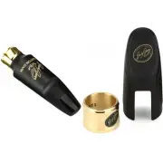 JodyJazz HR* Custom Dark Series Tenor Saxophone Mouthpiece with Ligature and Cap