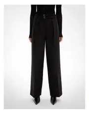 [Witchery] Double Belt Pants in Black