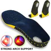 Orthotic Insoles Arch Support Flat Foot High Plantar Feet Fasciitis Pad Insert