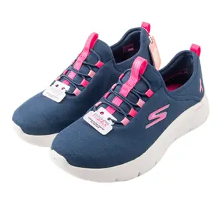 Skechers 休閒鞋 Go Walk Flex-BCA Wide女鞋 寬楦 粉紅絲帶 124813WNVY現貨出清