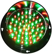 for Garage, Road, Dock, Decoration,125mm (5 Inch) Traffic Light,PC Housing Waterproof Industrial LED Traffic Parking Light,Red/Green Color Parking Light(Color:Model 125 12v)