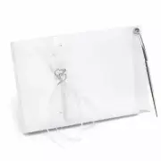 Hortense B. Hewitt Heartfelt Whimsy Guest Book & Pen, black