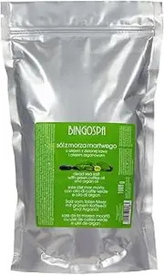 BINGOSPA Anti-Ageing Bath Salt from the Dead Sea with Green Coffee and Argan Oil for Skin Regeneration, Skin Moisturising and Skin Hydration 1000 g