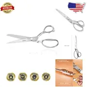 Japanese 10-Inch Fabric Scissors - Heavy Duty Tailoring Shears for Professionals