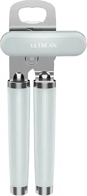 Ultrean Manual Can Opener Bottle Opener, Heavy Duty Stainless Steel Smooth Edge