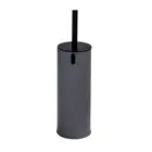 Toilet Brush Holder with Lockable Lid - Charcoal
