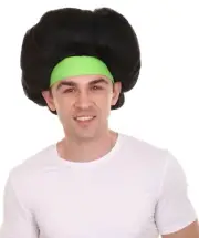 Hot Dog Men's Wig | Black TV/Movie Wig HM-1130