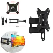 Computer Monitor Stand Wall-mounted Bracket Holder Fit for 14-27 Inch Monitor
