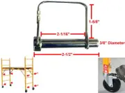 Spring Loaded Scaffold Trailer Locking Safety Snap Pins 3/8" Diameter x 2-1/2"